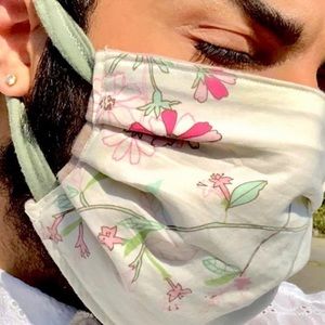 Floral face mask